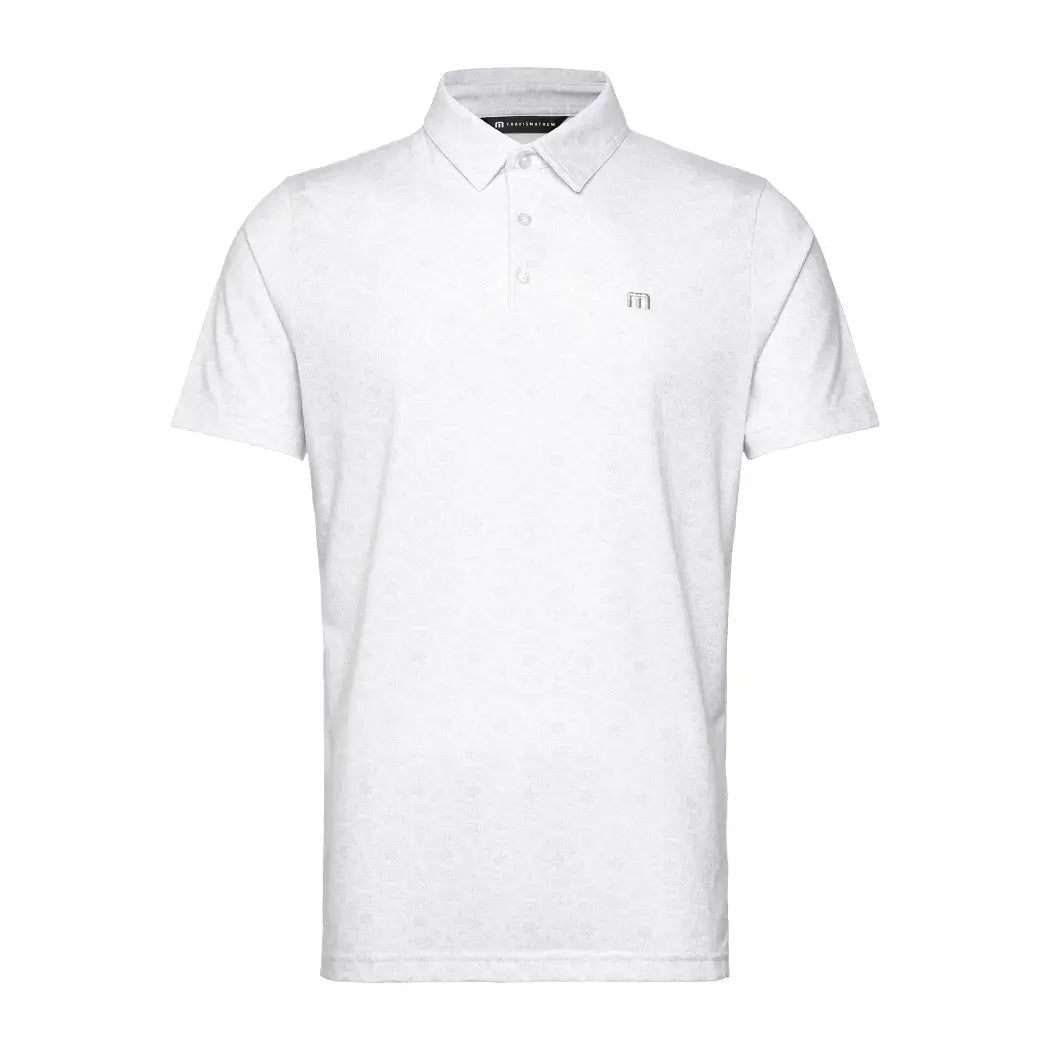 Travis Mathew Free Passage Pique Herre Hvit