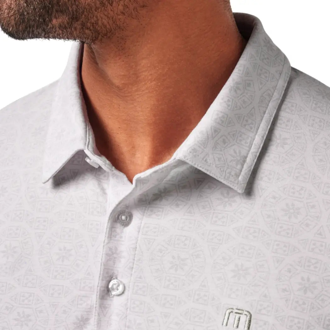 Travis Mathew Free Passage Pique Herre Hvit