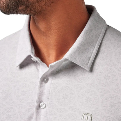 Travis Mathew Free Passage Pique Herre Hvit