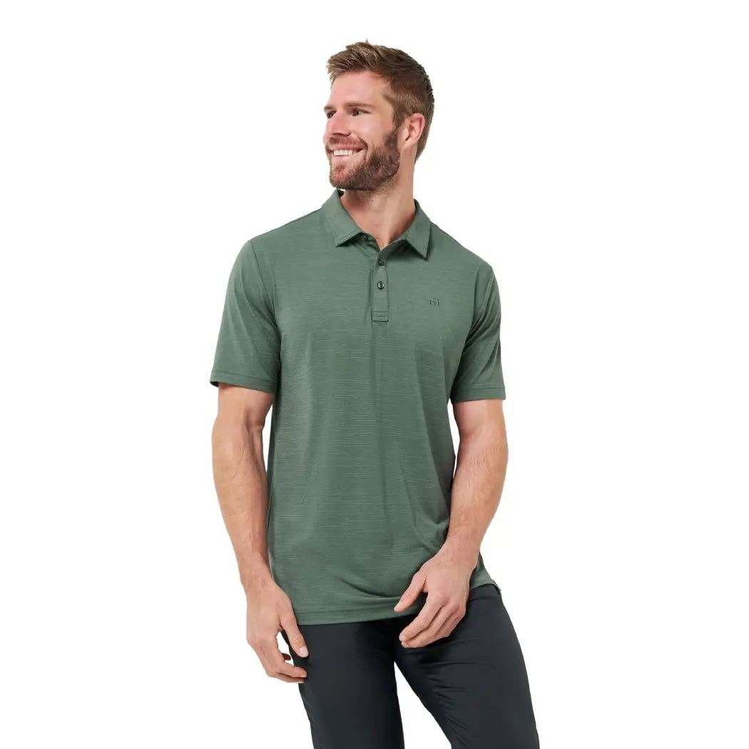 Travis Mathew The Heater Pique Herre Grønn