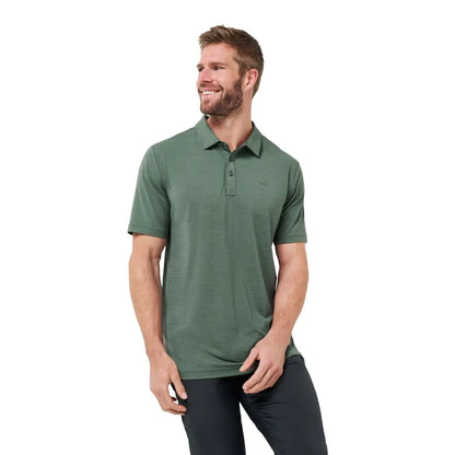 Travis Mathew The Heater Pique Herre Grønn