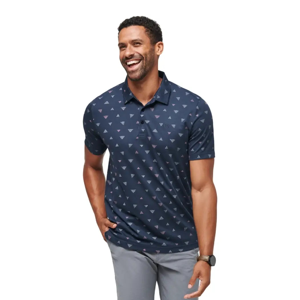 Travis Mathew Home Break Pique Herre Navy