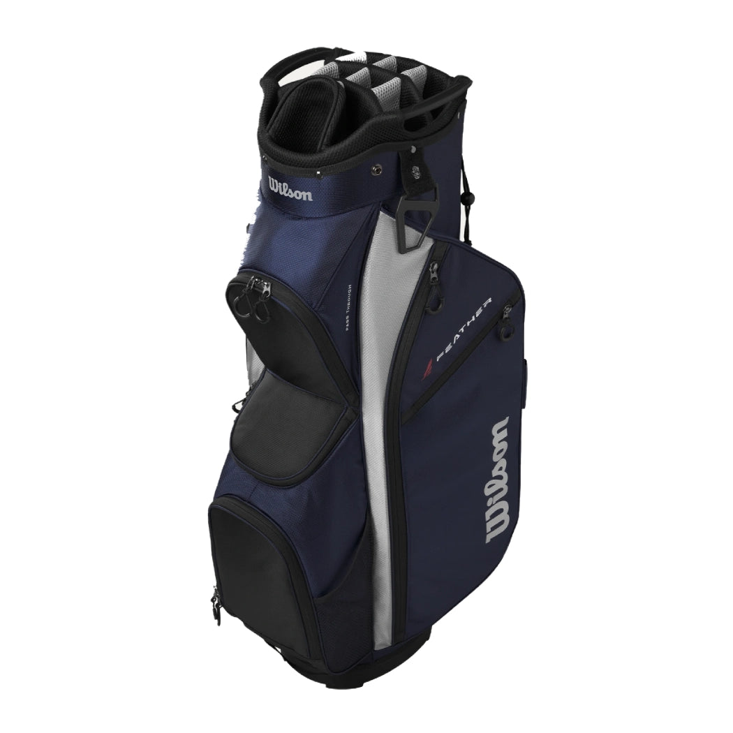 Wilson Feather Trallebag Navy/Sølv