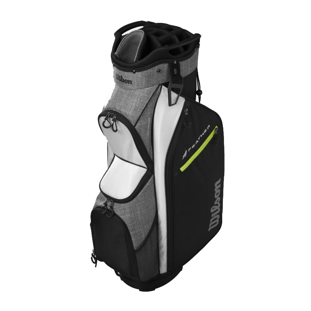 Wilson Feather Trallebag Sort/Grå/Hvit