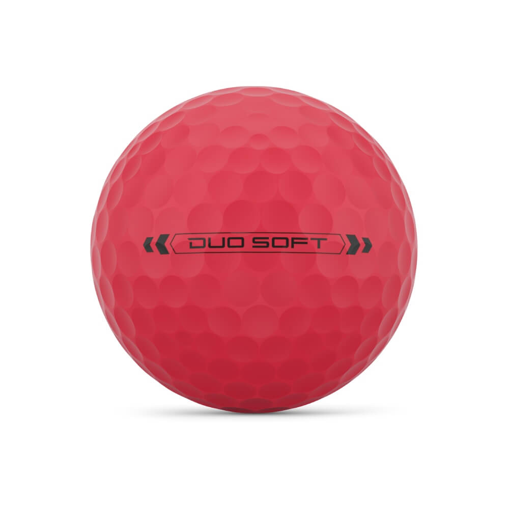Wilson Duo Soft Golfball Rød