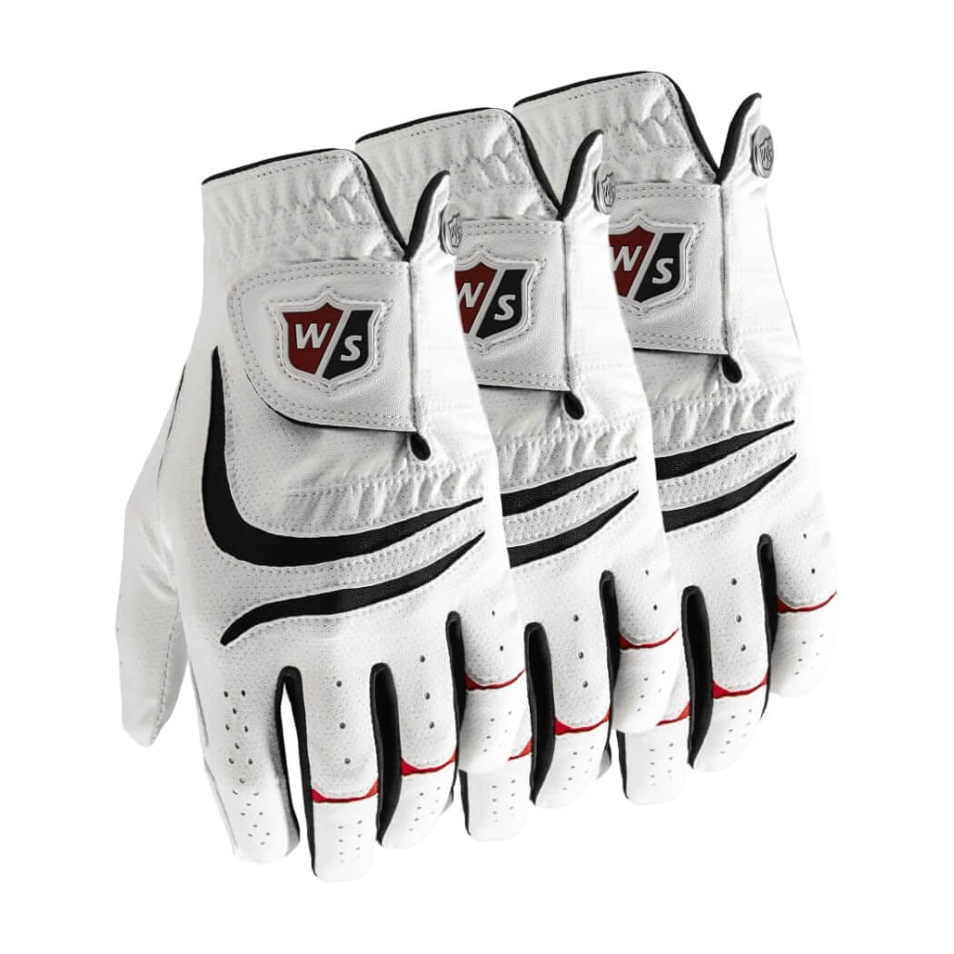 Wilson Grip Plus Golfhanske Herre 3-Pack