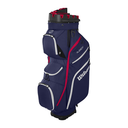 Wilson I-Lock Trallebag Navy/Hvit/Rød