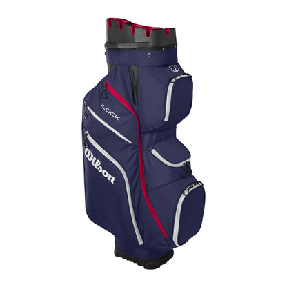 Wilson I-Lock Trallebag Navy/Hvit/Rød