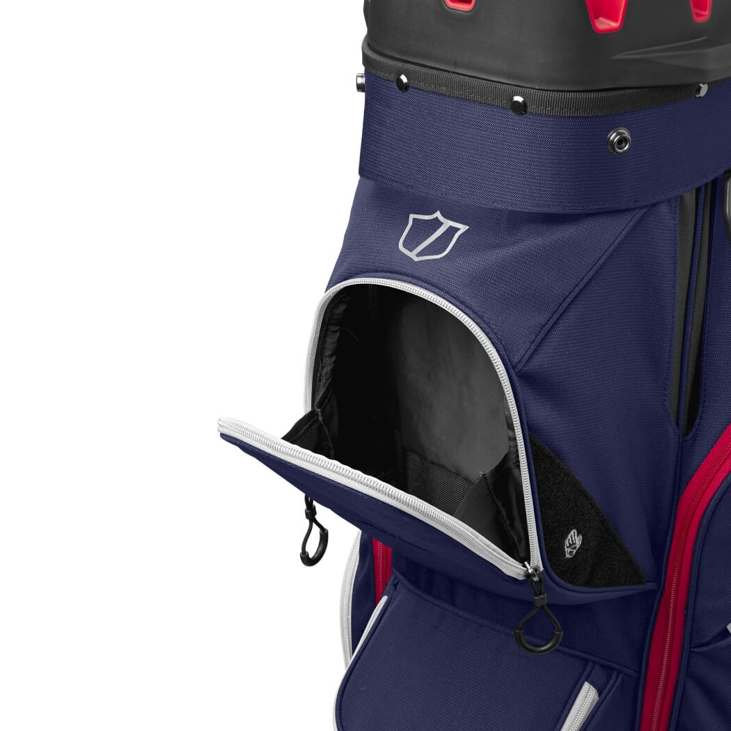 Wilson I-Lock Trallebag Navy/Hvit/Rød