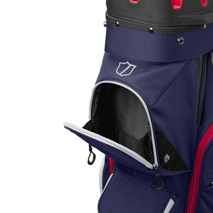 Wilson I-Lock Trallebag Navy/Hvit/Rød