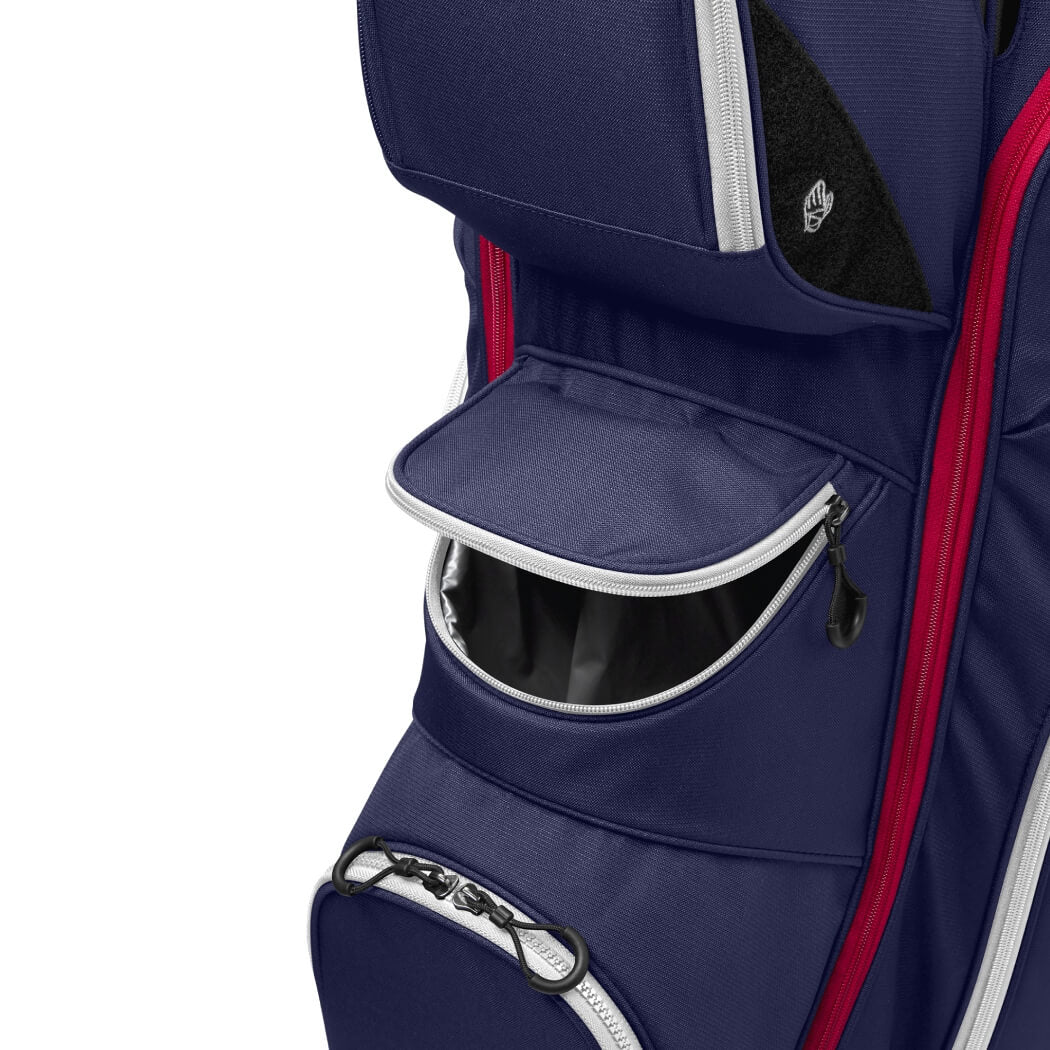 Wilson I-Lock Trallebag Navy/Hvit/Rød