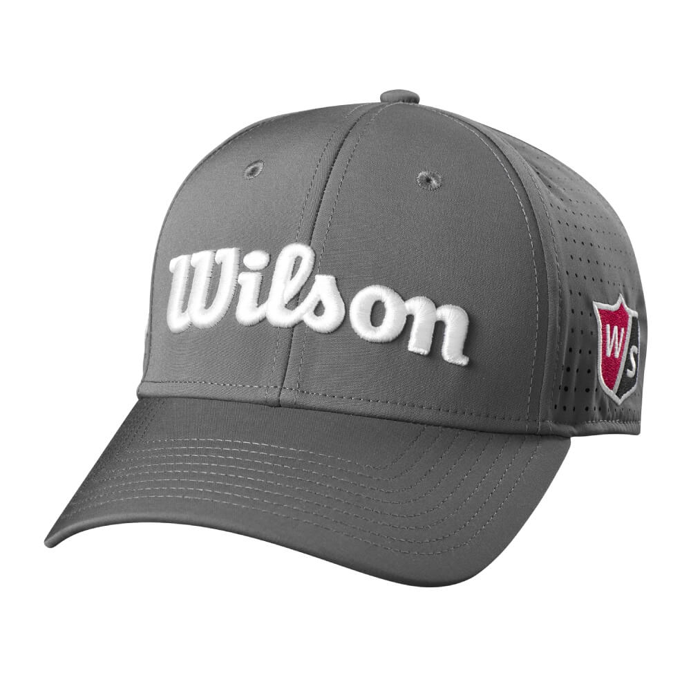 Wilson Performance Mesh Caps Grå