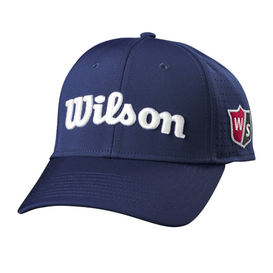 Wilson Performance Mesh Caps Navy
