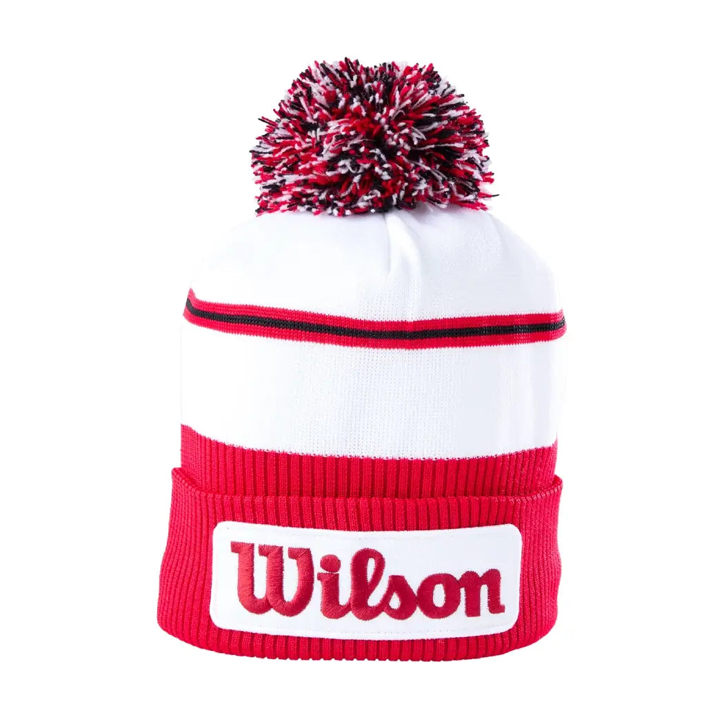 Wilson Tour Beanie Hvit/Rød