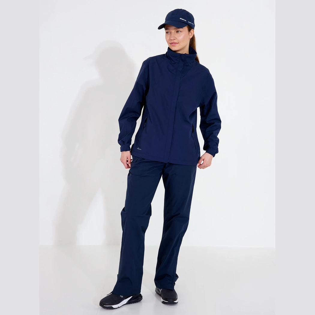 Abacus Links Regnjakke Dame Navy