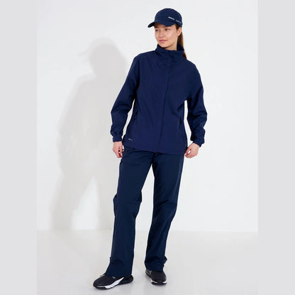 Abacus Links Regnjakke Dame Navy