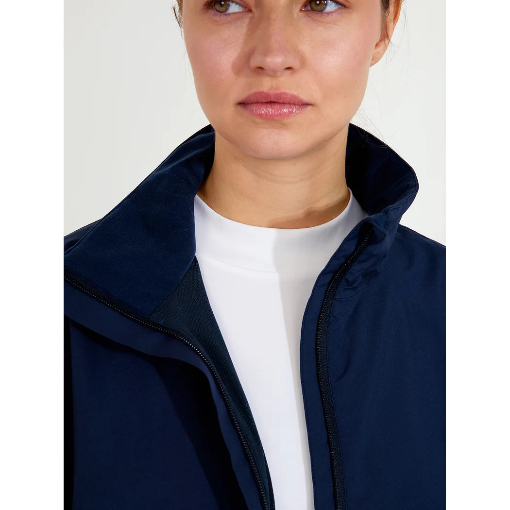 Abacus Links Regnjakke Dame Navy