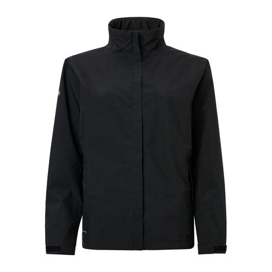 Abacus Links Regnjakke Dame Sort