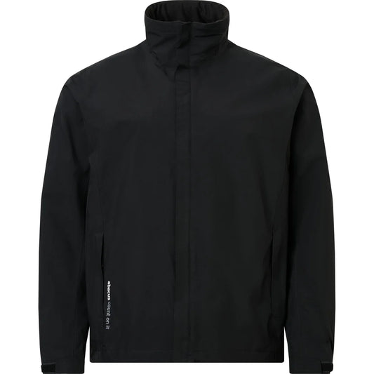 Abacus Links Regnjakke Herre Sort