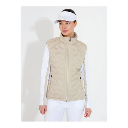 Abacus Portrush Hybrid Vest Dame Sand – bilde 1