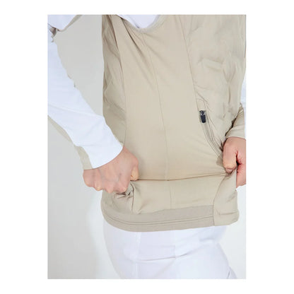 Abacus Portrush Hybrid Vest Dame Sand – bilde 4