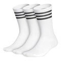 Adidas 3-Pack Crew Sokker Hvit