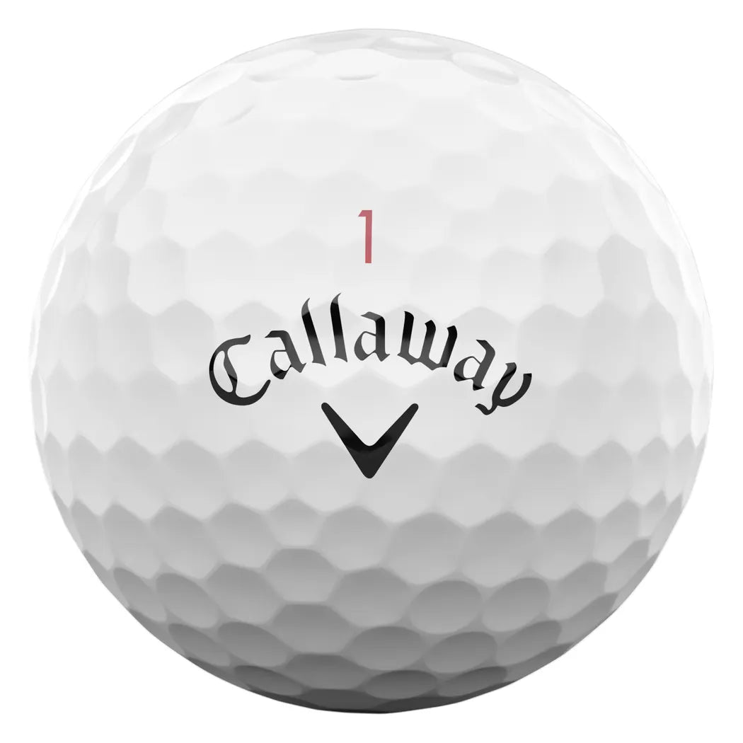 Callaway Chrome Tour Golfball Hvit