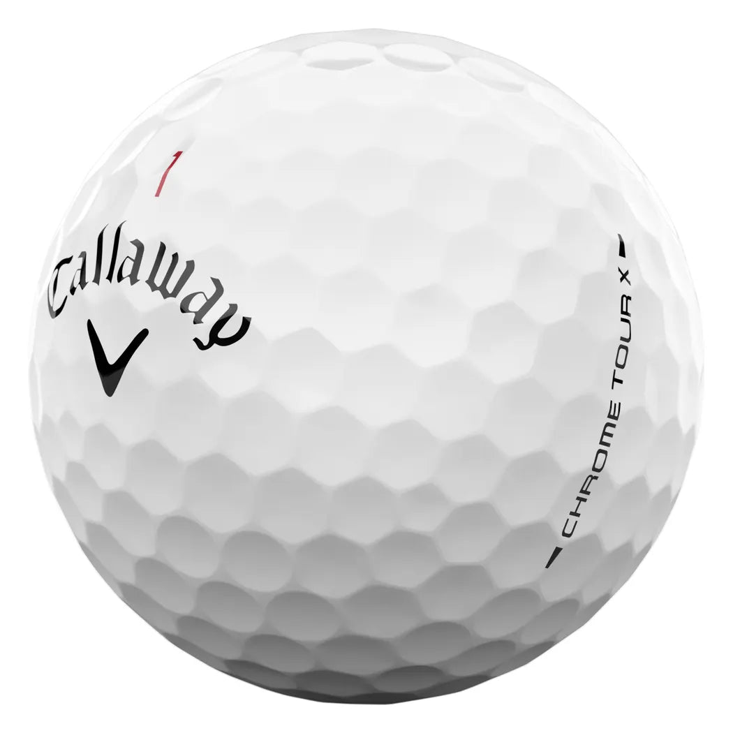 Callaway Chrome Tour X Golfball Hvit