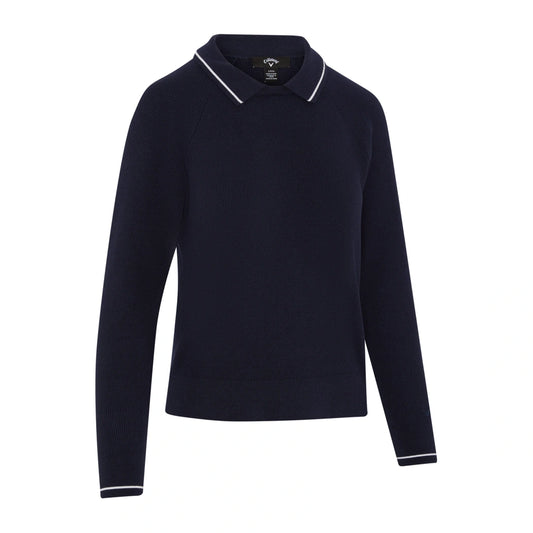 Callaway Collar Genser Dame Navy