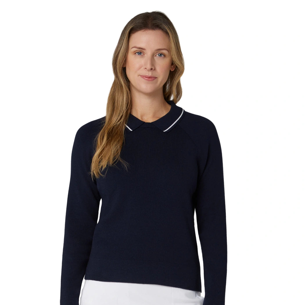 Callaway Collar Genser Dame Navy