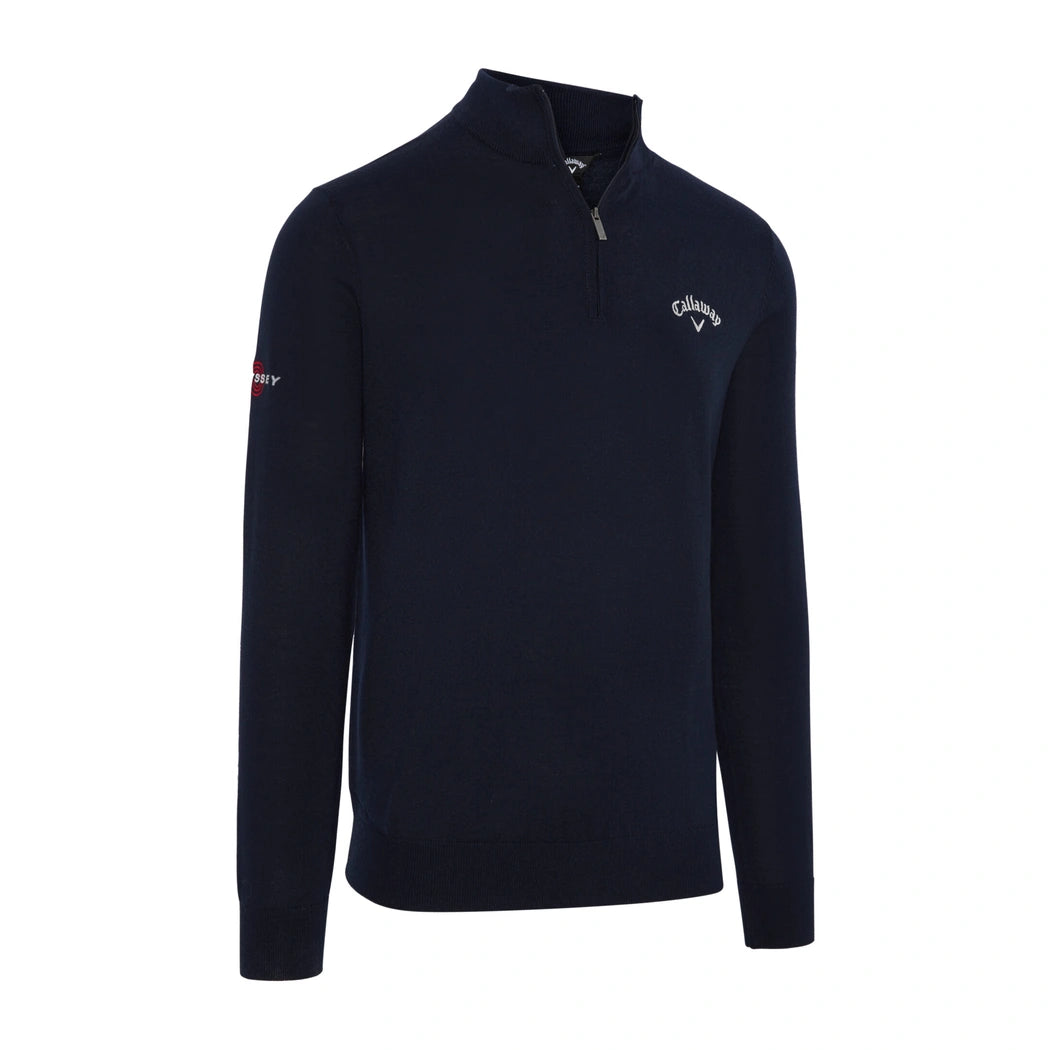 Callaway Blended Merino Genser Herre Navy