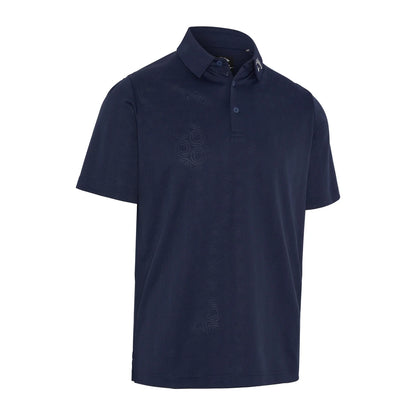 Callaway Odyssey Ventilated Jacquard Pique Herre Navy
