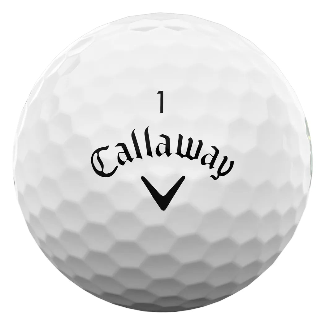 Callaway Supersoft Lucky Golfball Hvit