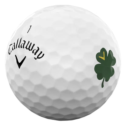 Callaway Supersoft Lucky Golfball Hvit