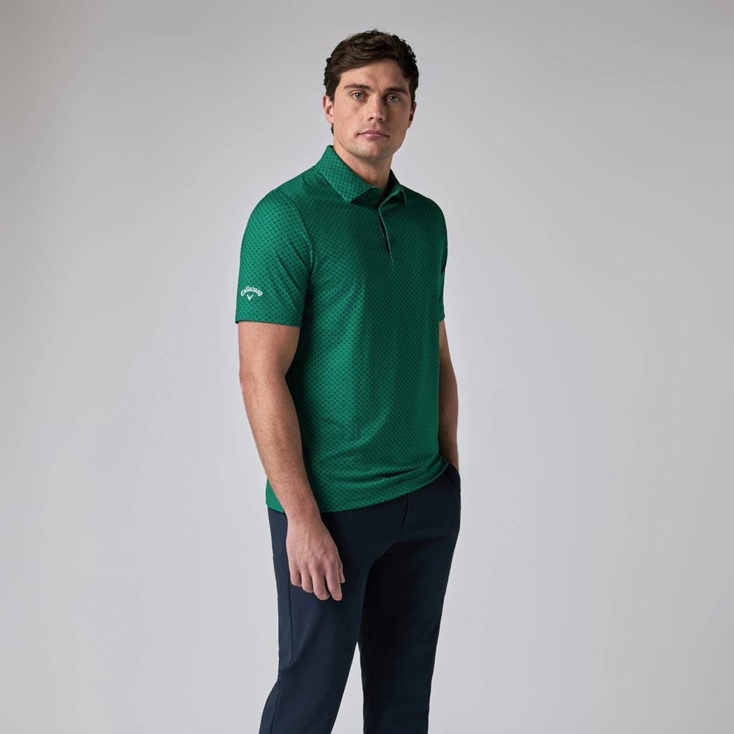 Callaway TM Golf Pique Herre Grønn