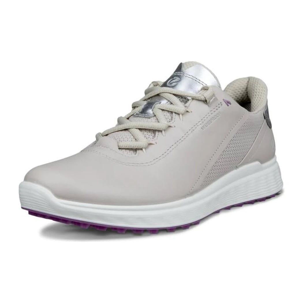 ECCO Golf S-Casual Lace WP Dame Gravel/Silver