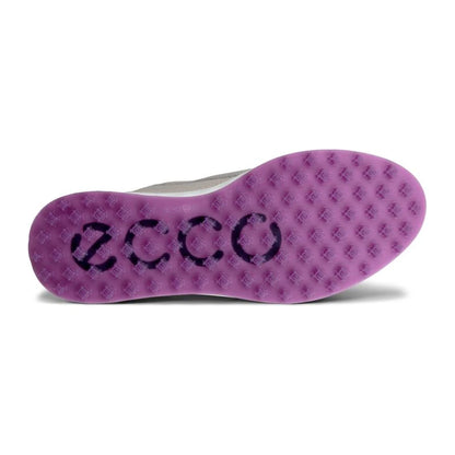 ECCO Golf S-Casual Lace WP Dame Gravel/Silver