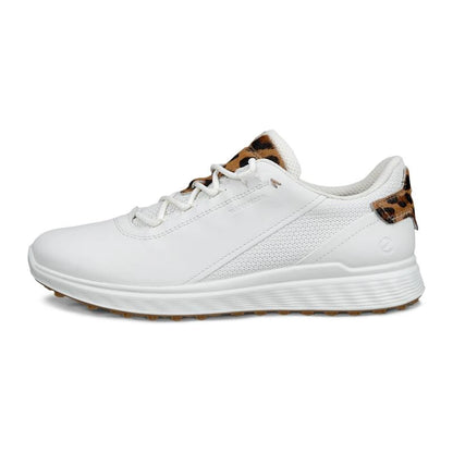 ECCO Golf S-Casual Lace WP Dame Hvit/Lion