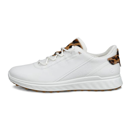 ECCO Golf S-Casual Lace WP Dame Hvit/Lion
