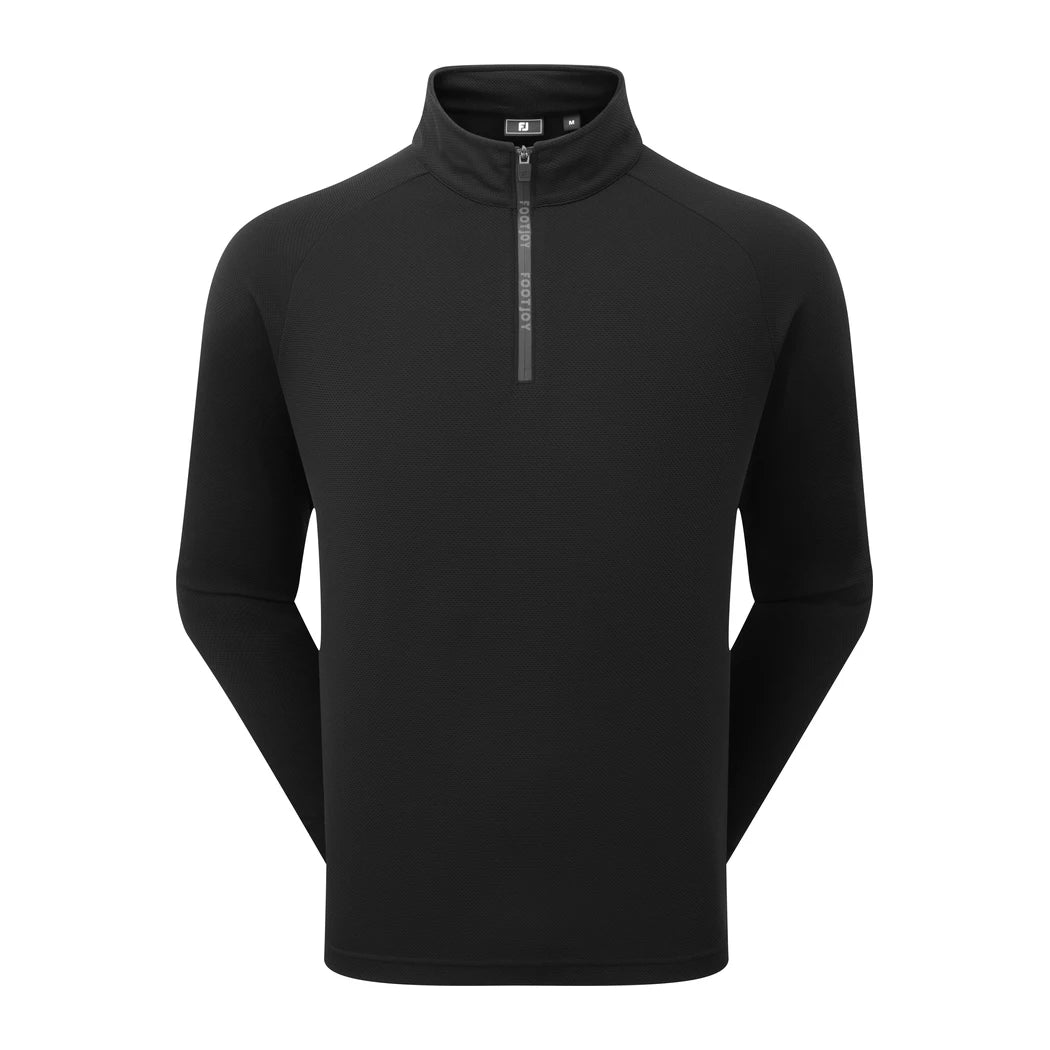 FootJoy FJ Wordmark Chill-Out Genser Herre Sort