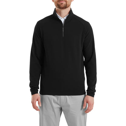 FootJoy FJ Wordmark Chill-Out Genser Herre Sort
