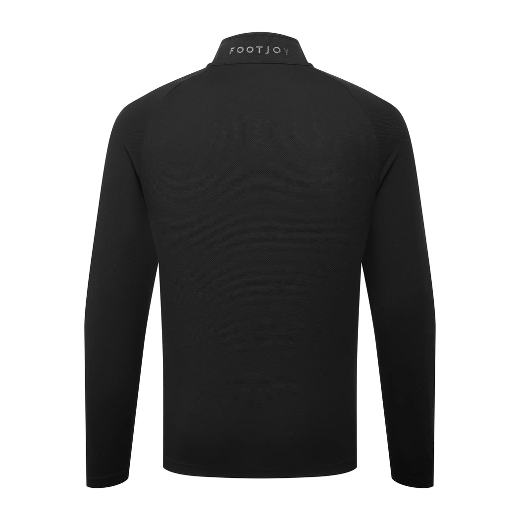 FootJoy FJ Wordmark Chill-Out Genser Herre Sort