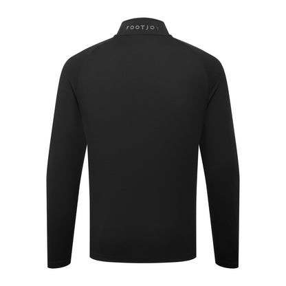 FootJoy FJ Wordmark Chill-Out Genser Herre Sort