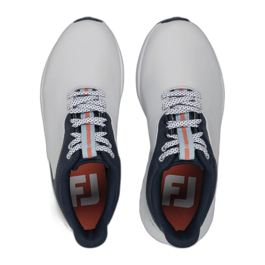 FootJoy Pulse Golfsko Dame Hvit/Navy/Blå