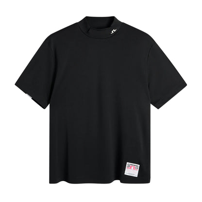 J.Lindeberg 30Y Rory KV Mock Neck Herre Sort