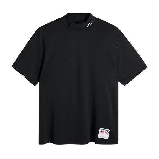 J.Lindeberg 30Y Rory KV Mock Neck Herre Sort