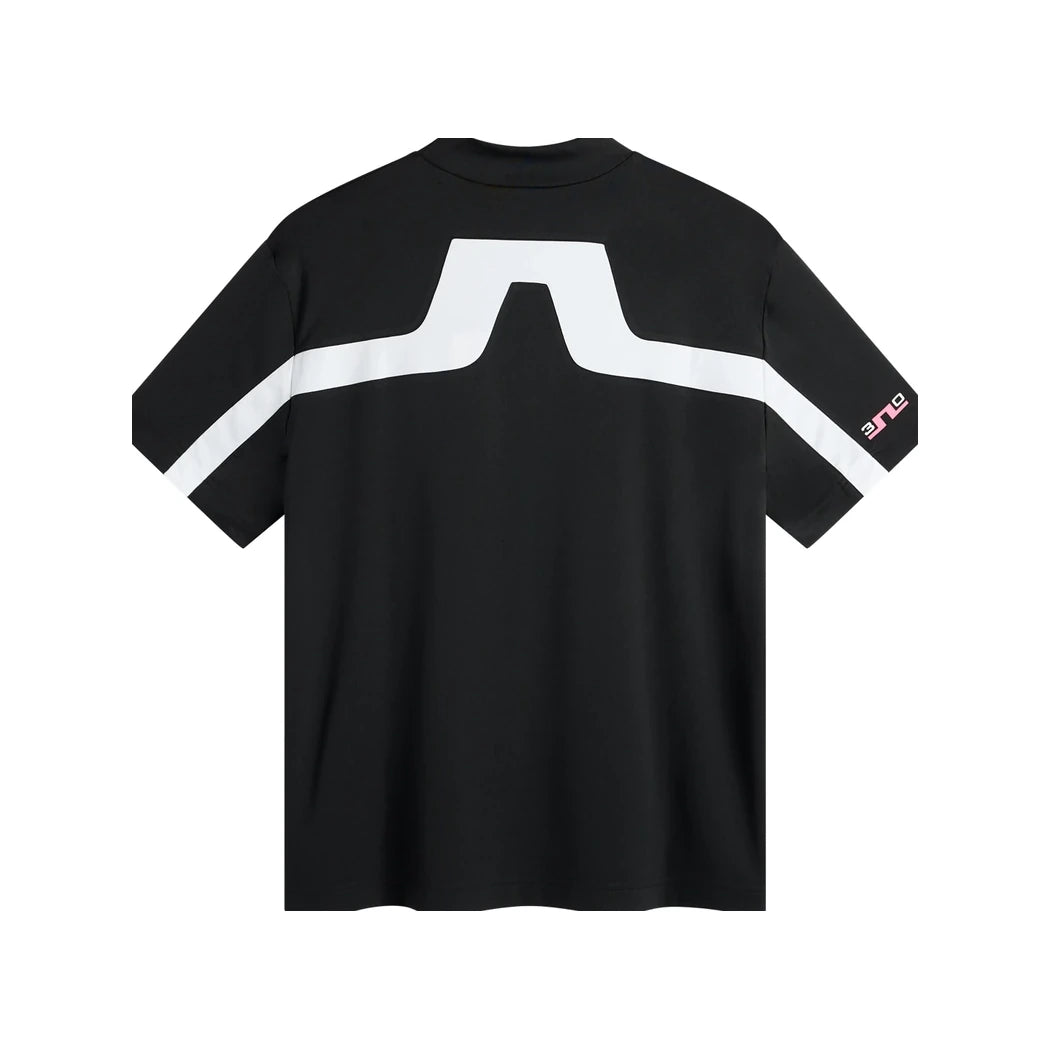 J.Lindeberg 30Y Rory KV Mock Neck Herre Sort