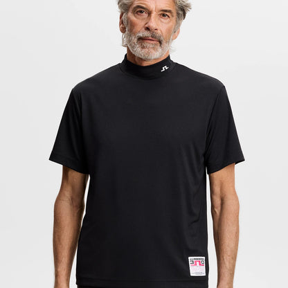 J.Lindeberg 30Y Rory KV Mock Neck Herre Sort