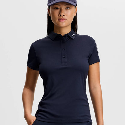 J.Lindeberg Tour Tech Pique Dame Navy