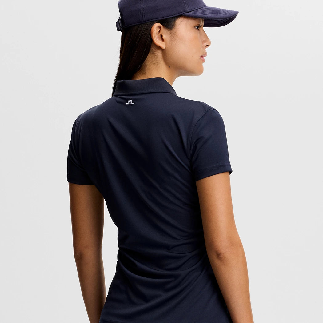 J.Lindeberg Tour Tech Pique Dame Navy